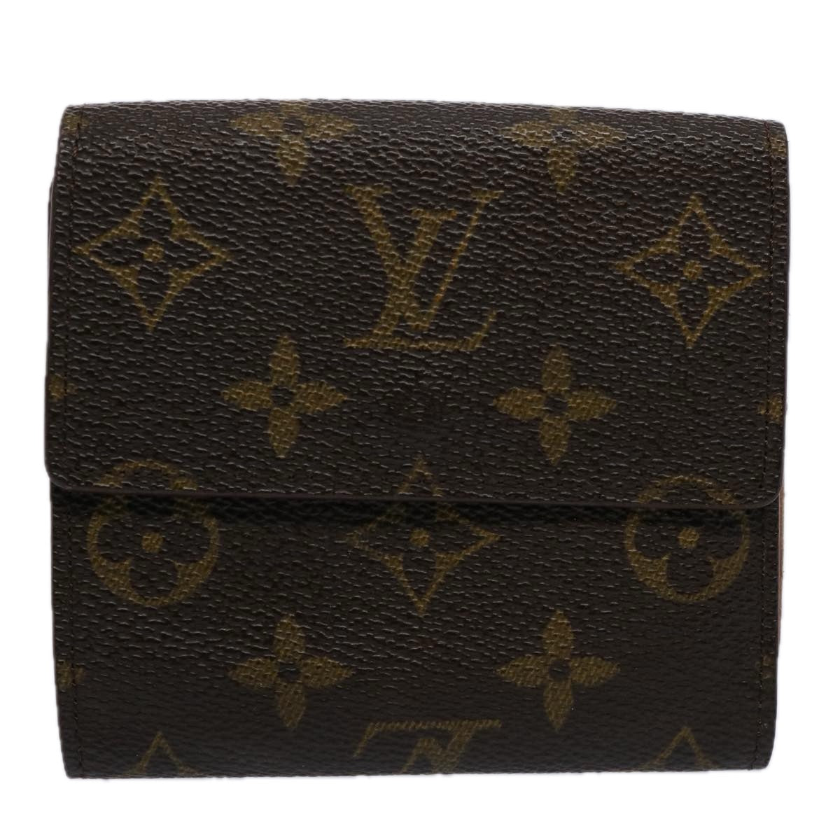 LOUIS VUITTON Monogram Porte Monnaie Bier Cartes Crdit Wallet M61652 Auth am5332