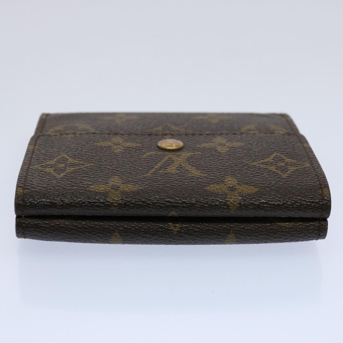 LOUIS VUITTON Monogram Porte Monnaie Bier Cartes Crdit Wallet M61652 Auth am5332