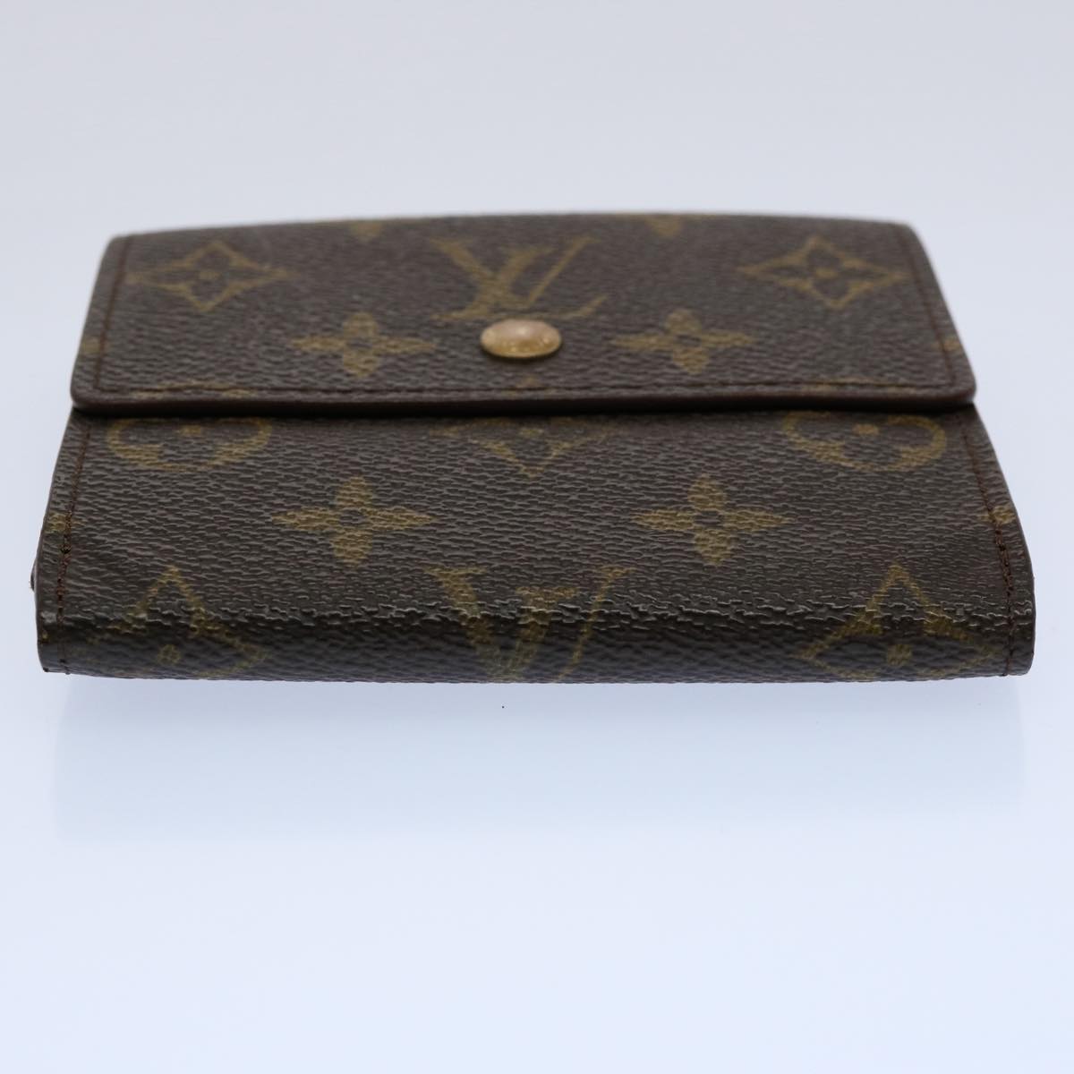 LOUIS VUITTON Monogram Porte Monnaie Bier Cartes Crdit Wallet M61652 Auth am5332