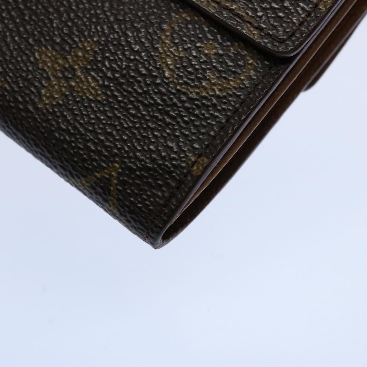 LOUIS VUITTON Monogram Porte Monnaie Bier Cartes Crdit Wallet M61652 Auth am5332