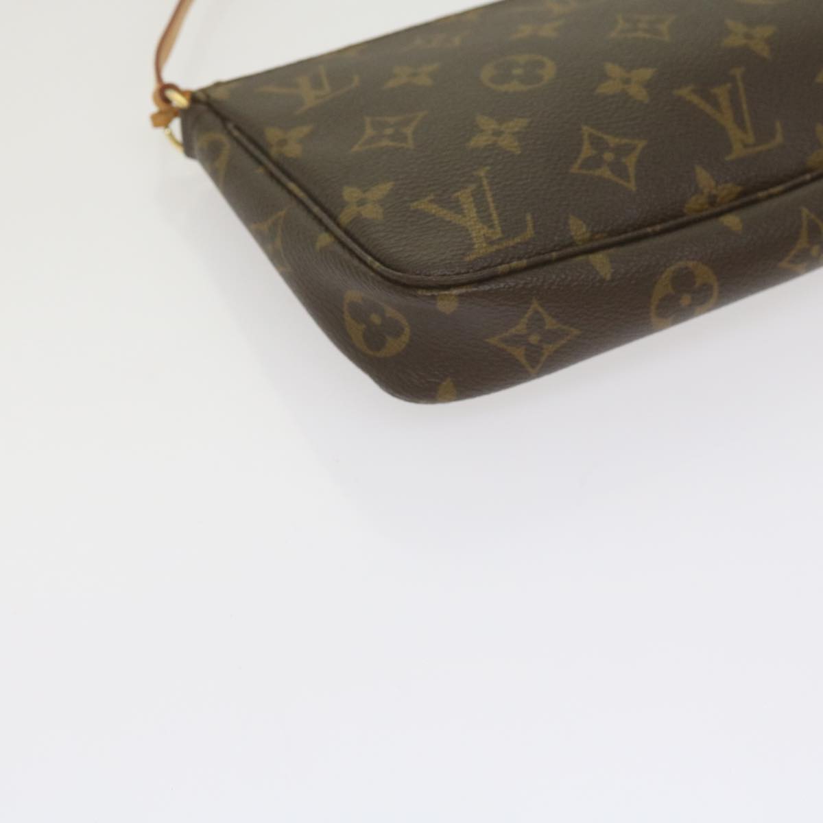 LOUIS VUITTON Monogram Pochette Accessoires Pouch M51980 LV Auth am5347