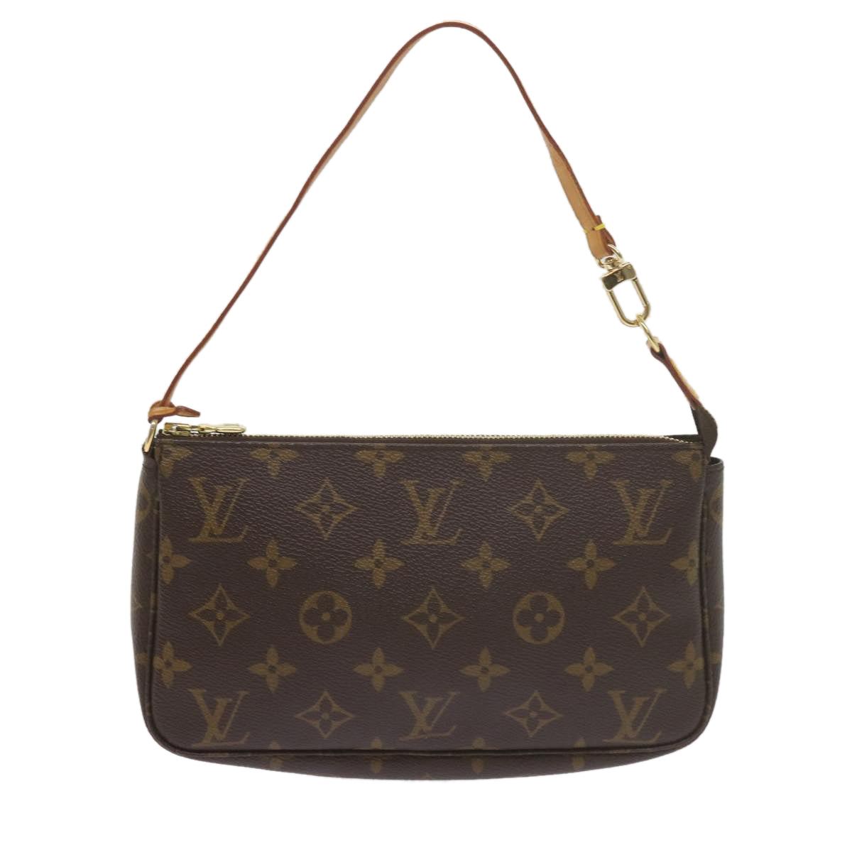 LOUIS VUITTON Monogram Pochette Accessoires Pouch M51980 LV Auth am5347