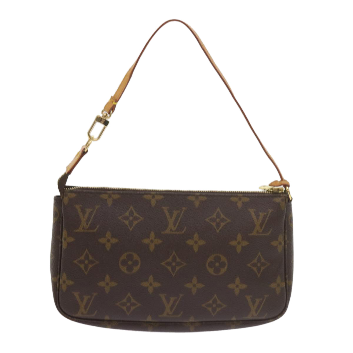 LOUIS VUITTON Monogram Pochette Accessoires Pouch M51980 LV Auth am5347