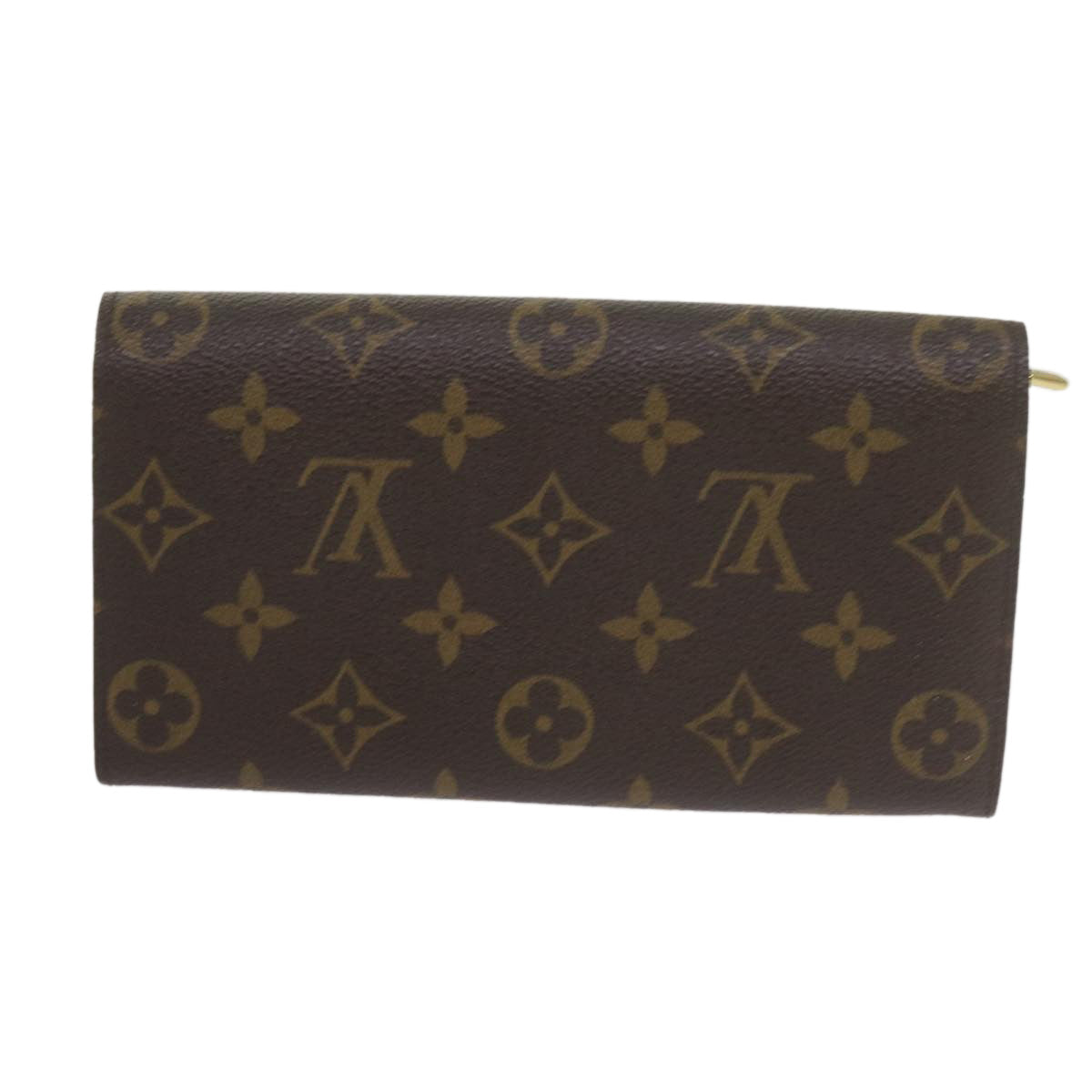 LOUIS VUITTON Monogram Portefeuille Sarah Long Wallet M60531 LV Auth am5355