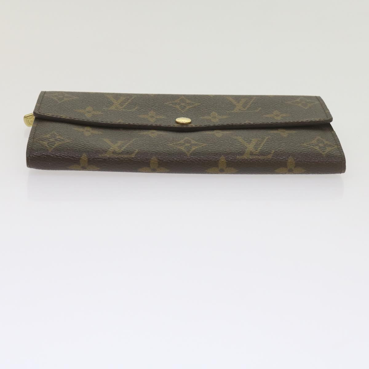 LOUIS VUITTON Monogram Portefeuille Sarah Long Wallet M60531 LV Auth am5355