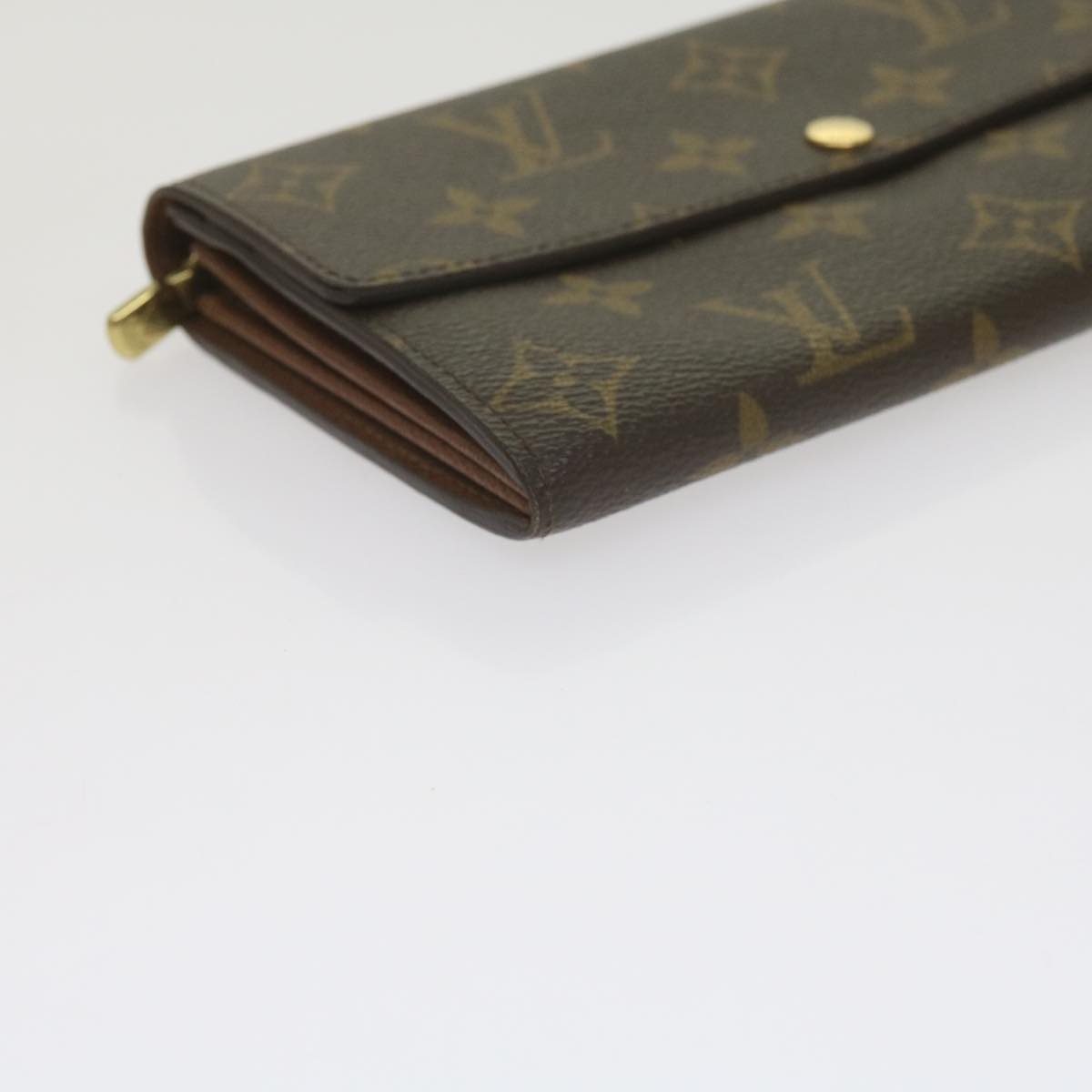 LOUIS VUITTON Monogram Portefeuille Sarah Long Wallet M60531 LV Auth am5355