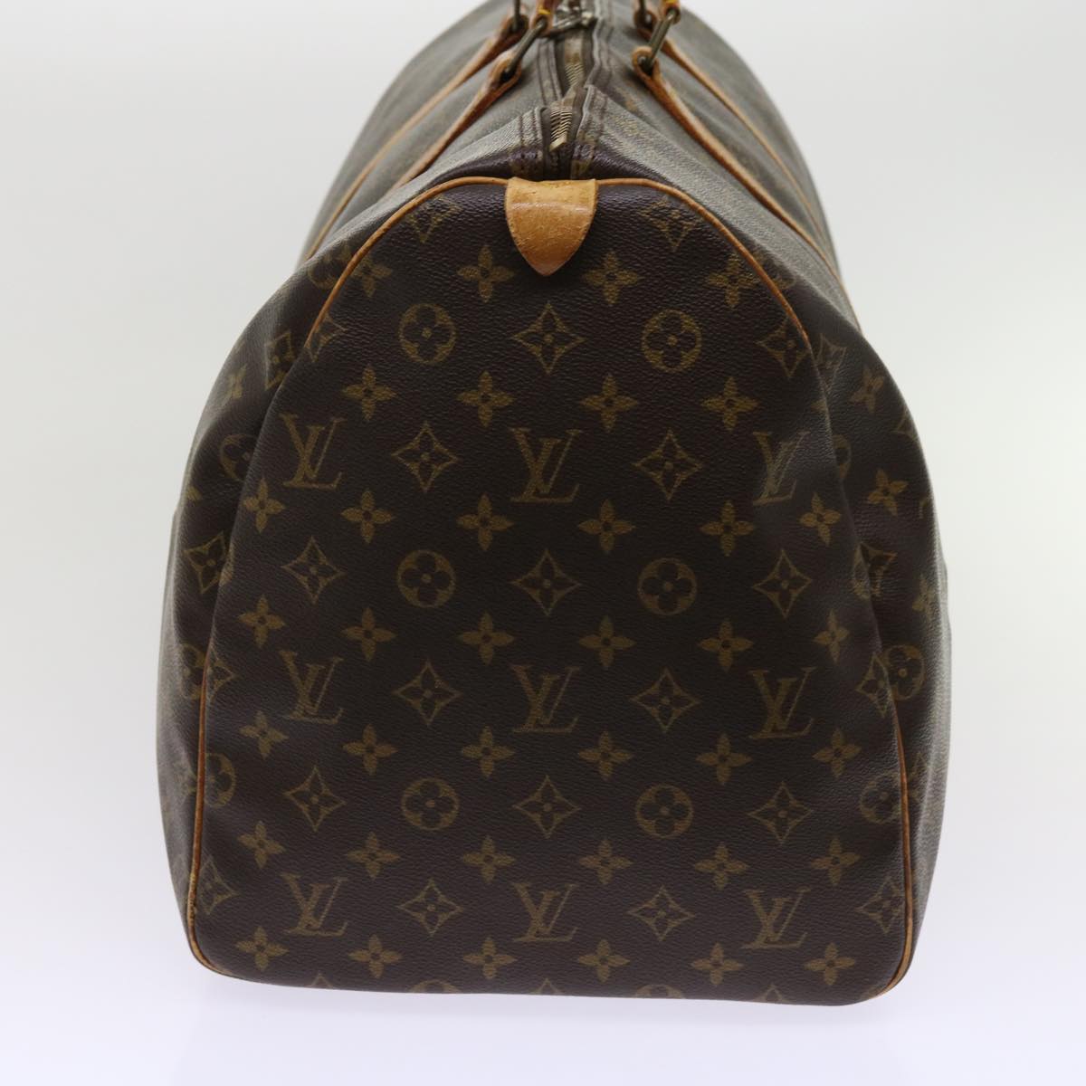 LOUIS VUITTON Monogram Keepall 55 Boston Bag M41424 LV Auth am5372