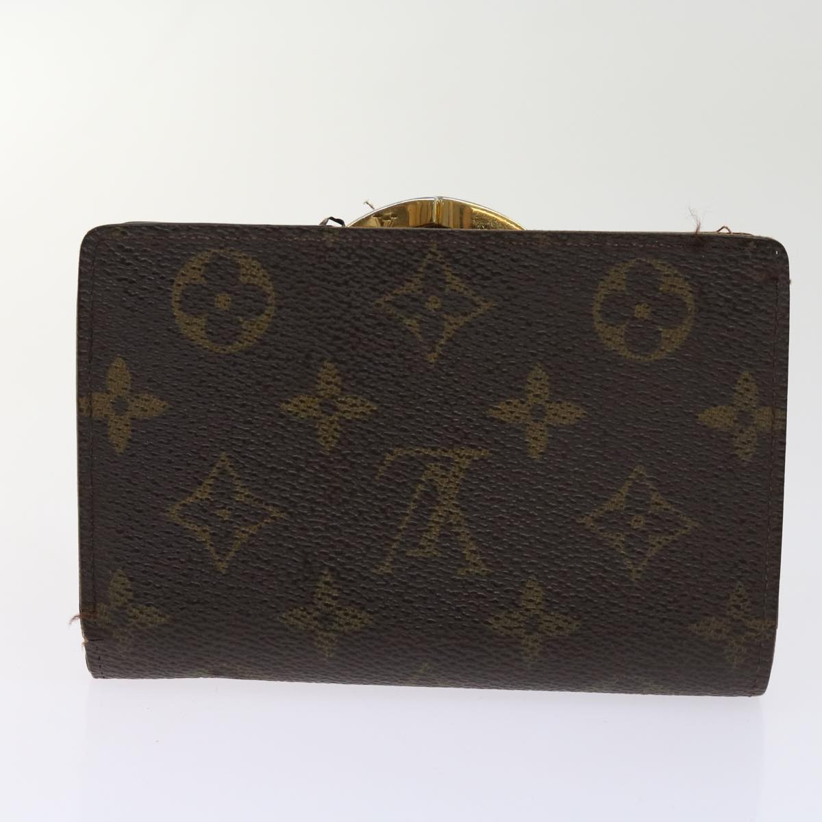 LOUIS VUITTON Monogram Epi Pouch Wallet 4Set Black LV Auth am5410