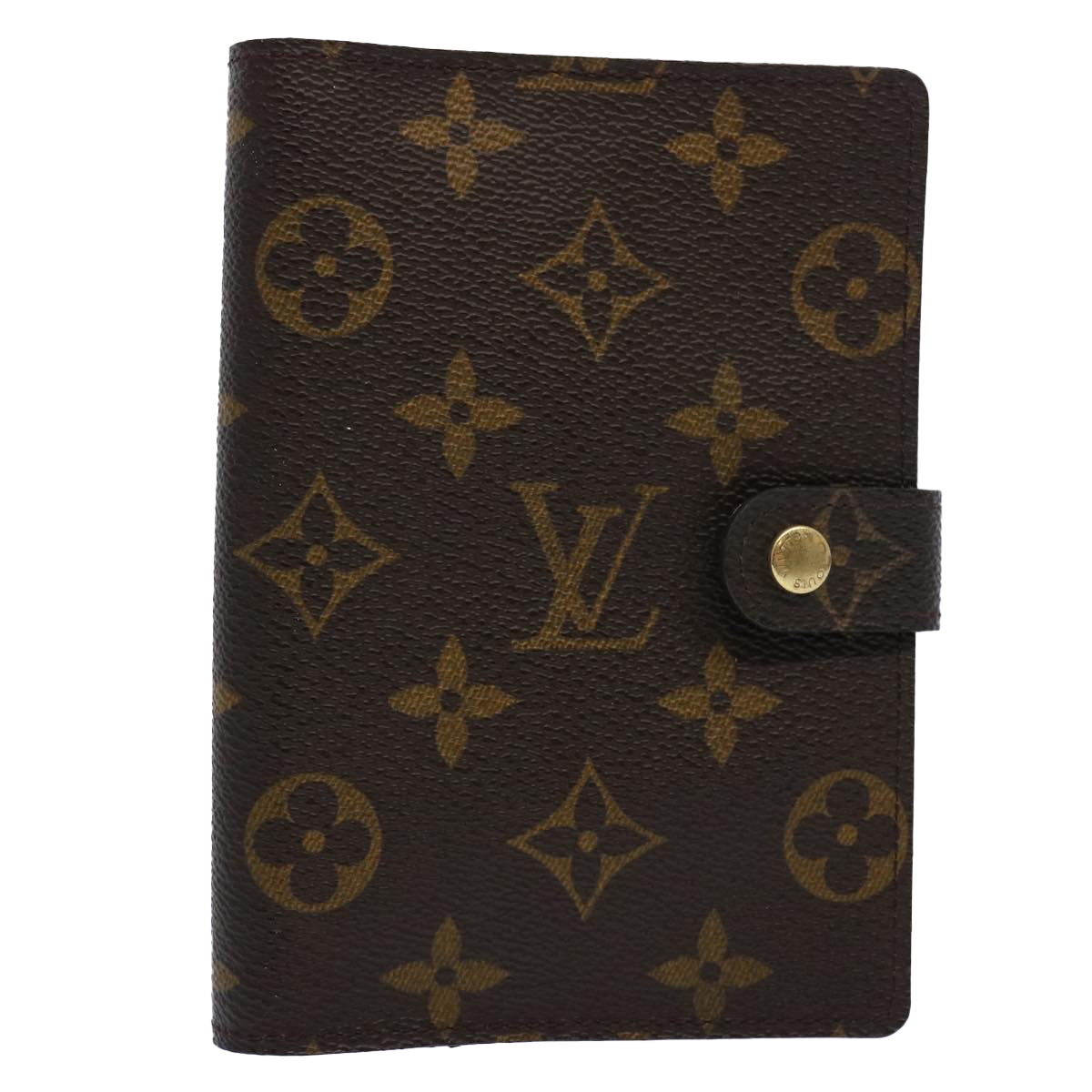 LOUIS VUITTON Monogram Agenda PM Day Planner Cover R20005 LV Auth am5496