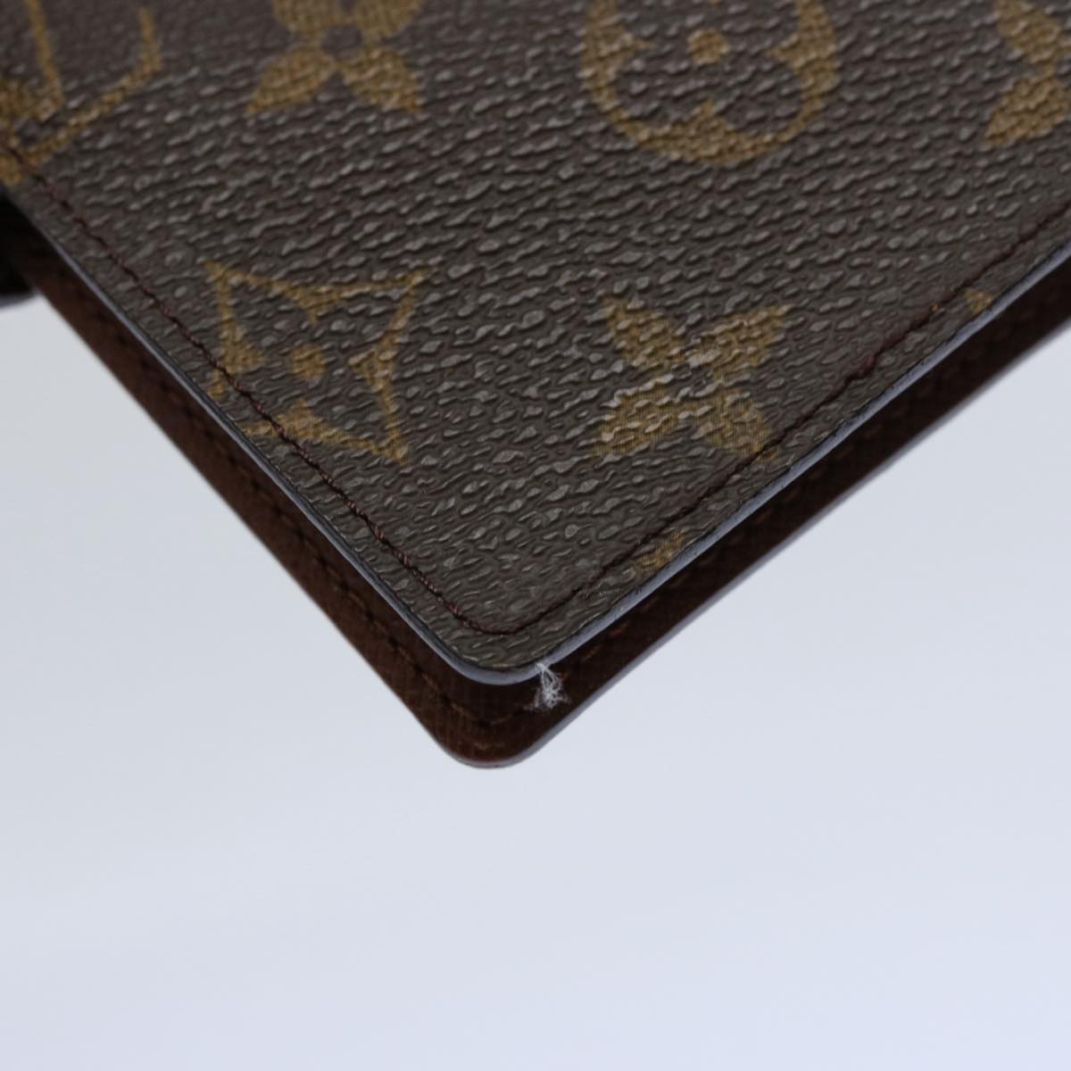 LOUIS VUITTON Monogram Agenda PM Day Planner Cover R20005 LV Auth am5496