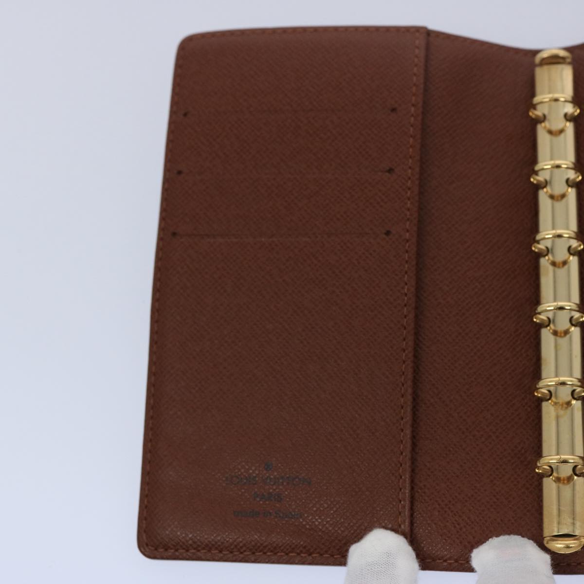 LOUIS VUITTON Monogram Agenda PM Day Planner Cover R20005 LV Auth am5496