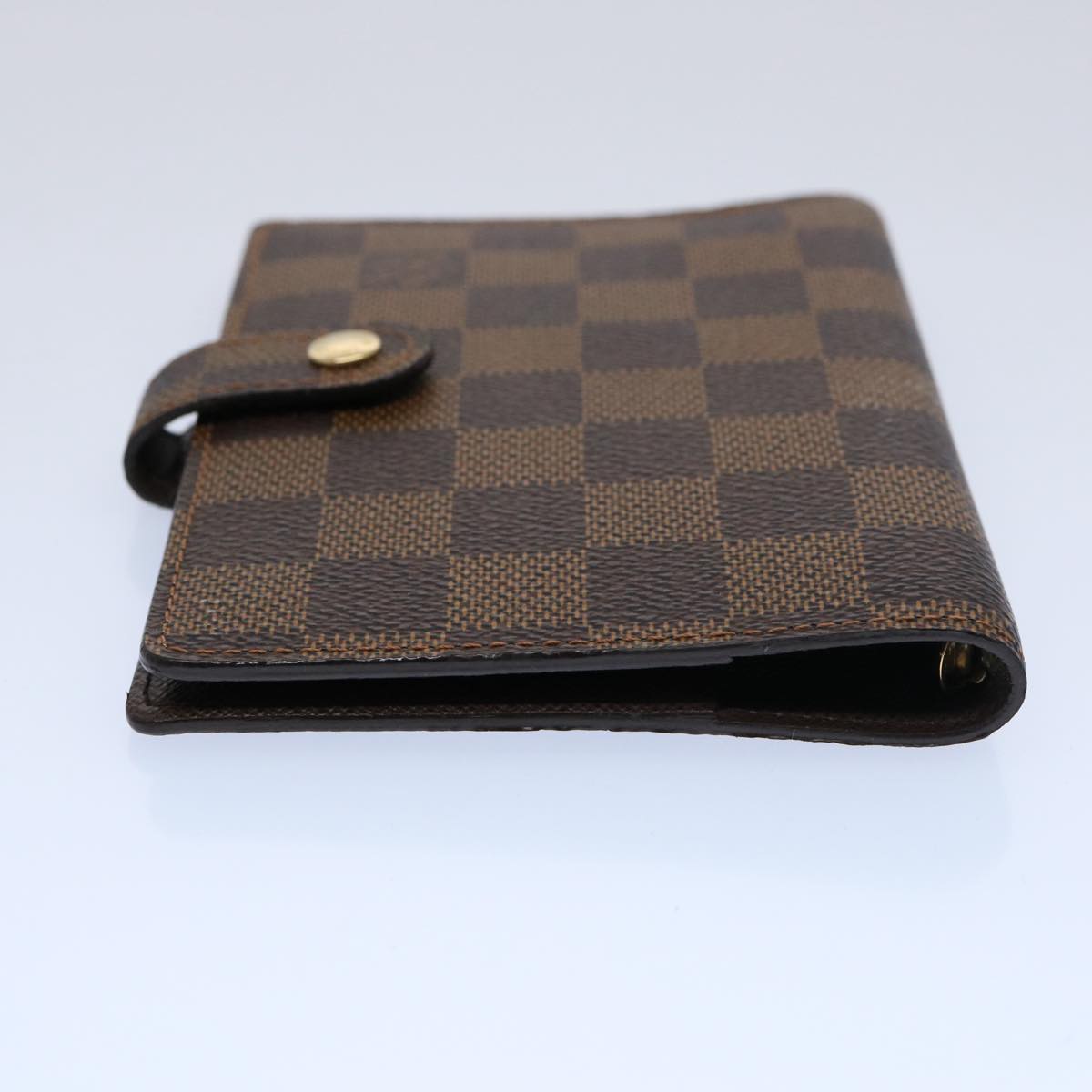 LOUIS VUITTON Damier Ebene Agenda PM Day Planner Cover R20700 LV Auth am5498