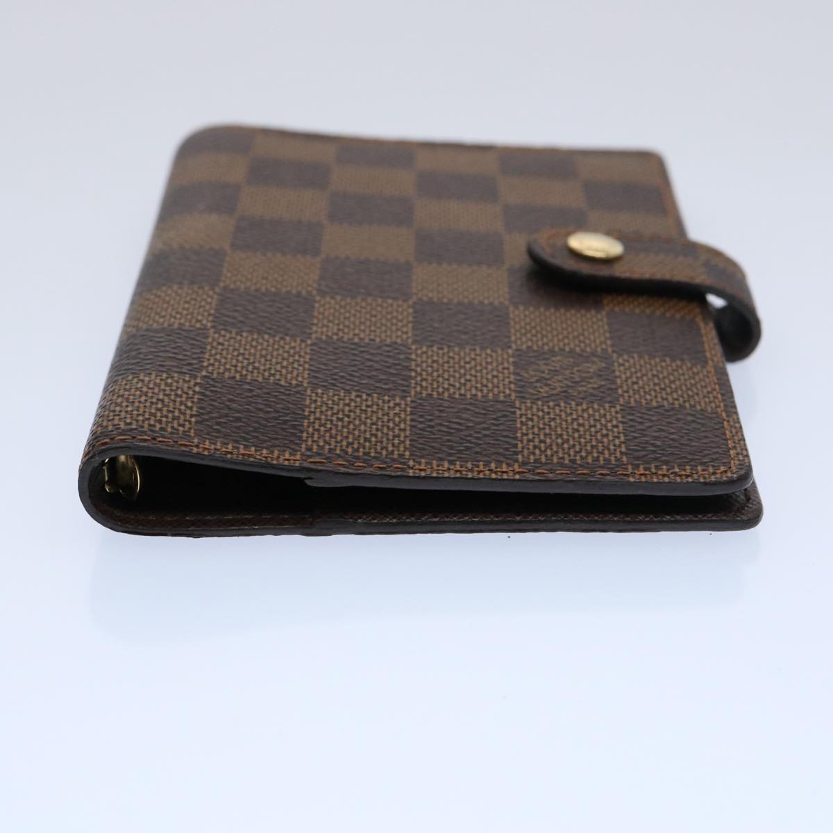 LOUIS VUITTON Damier Ebene Agenda PM Day Planner Cover R20700 LV Auth am5498