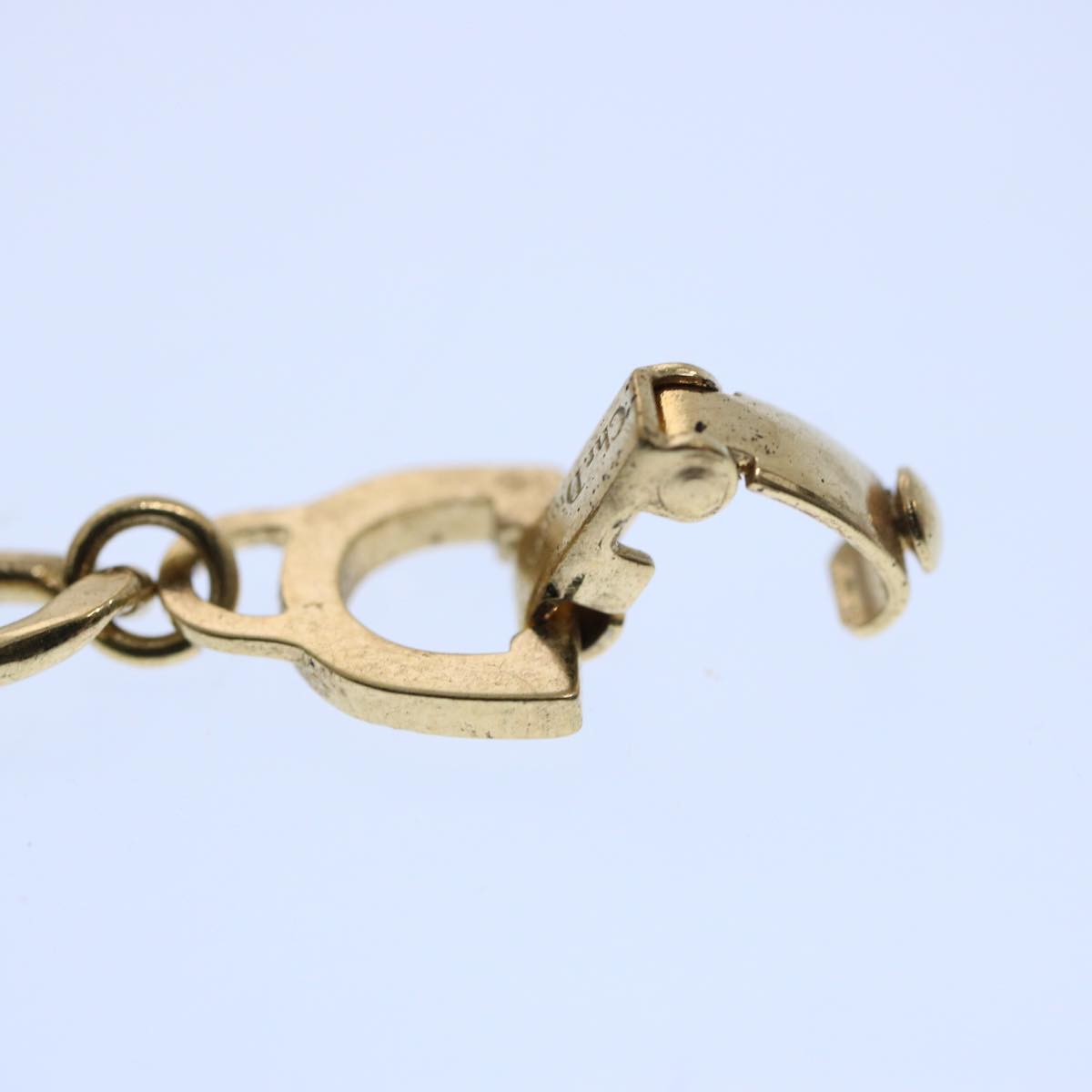 Christian Dior Bracelet metal Gold Auth am5524