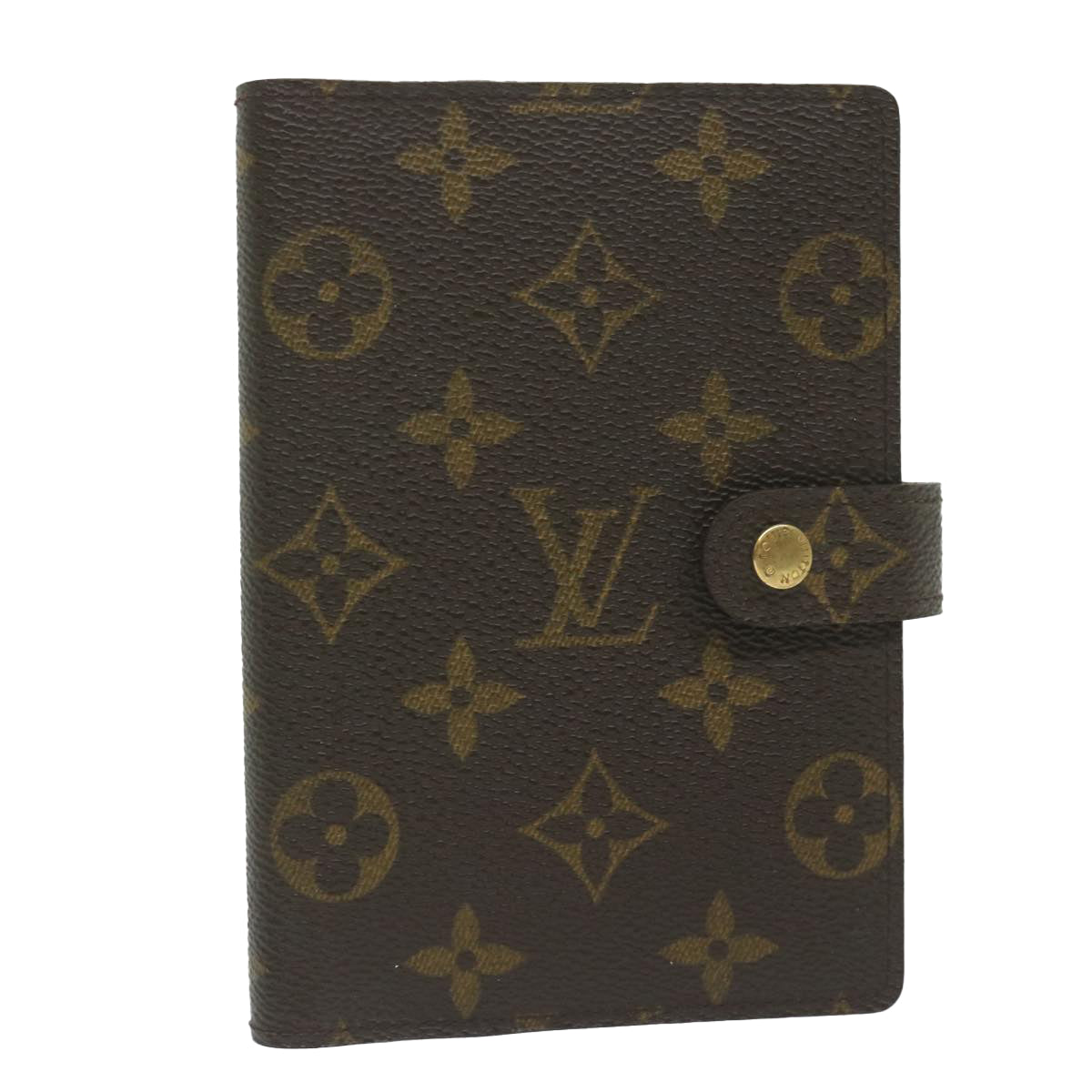 LOUIS VUITTON Monogram Agenda PM Day Planner Cover R20005 LV Auth am5536