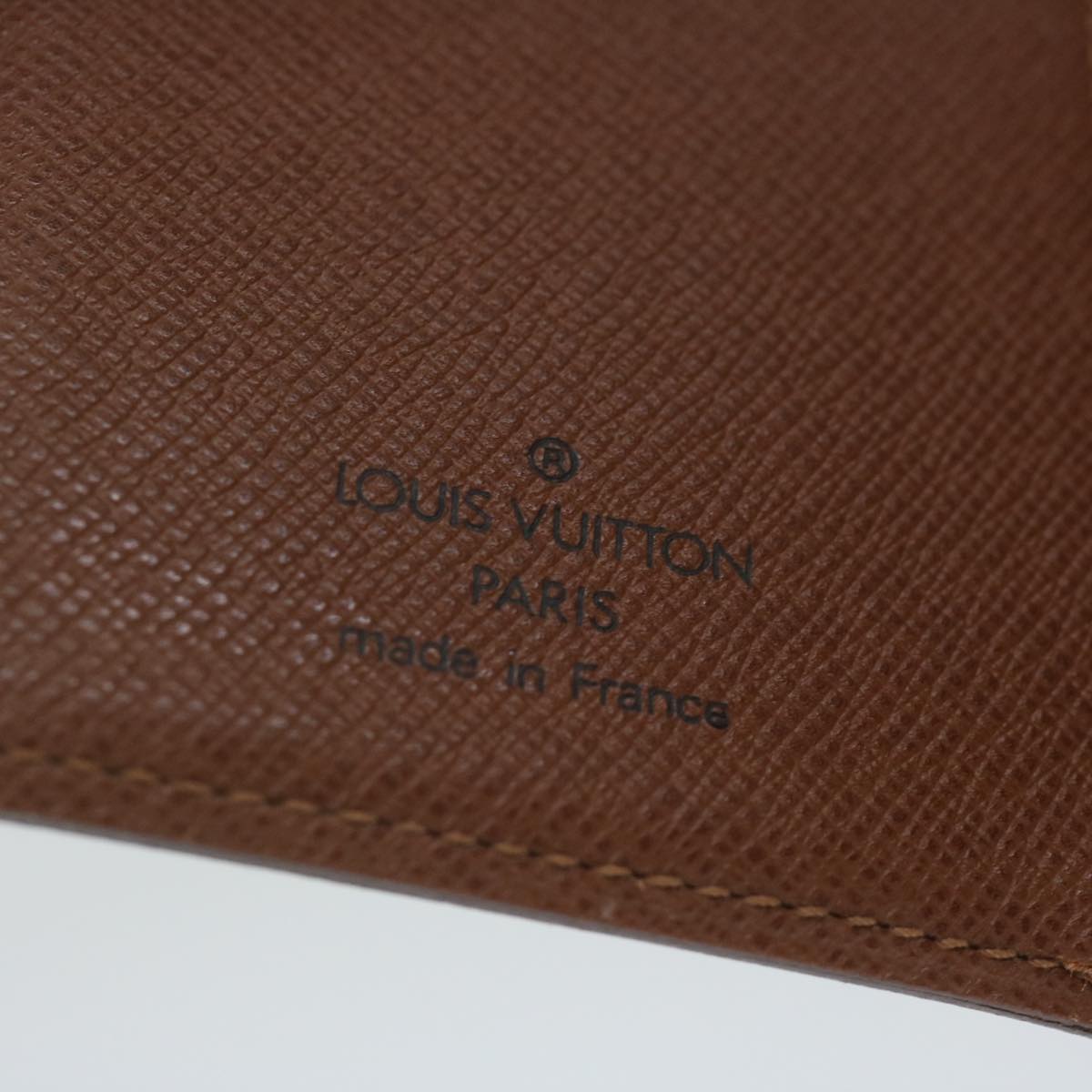 LOUIS VUITTON Monogram Agenda PM Day Planner Cover R20005 LV Auth am5536