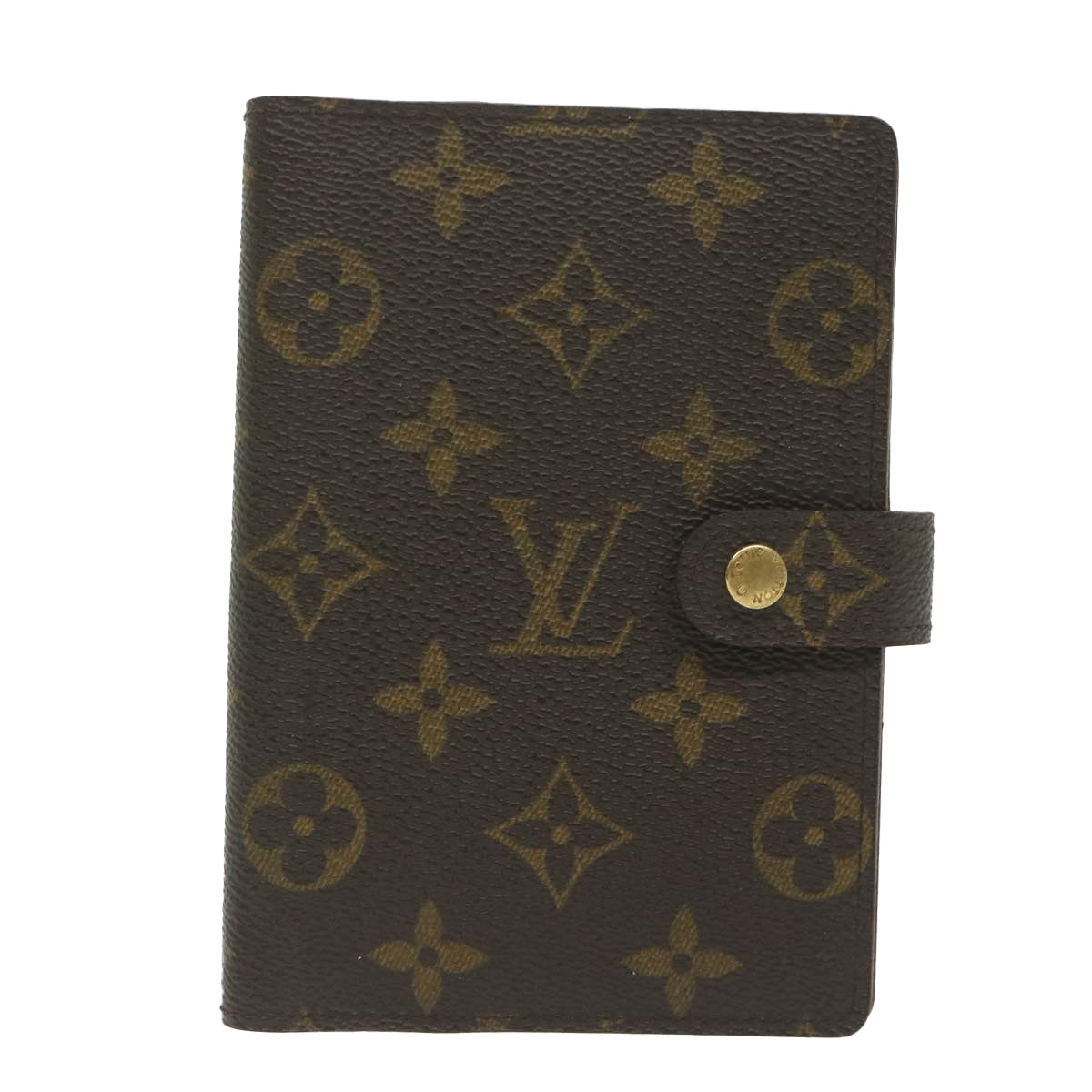 LOUIS VUITTON Monogram Agenda PM Day Planner Cover R20005 LV Auth am5536