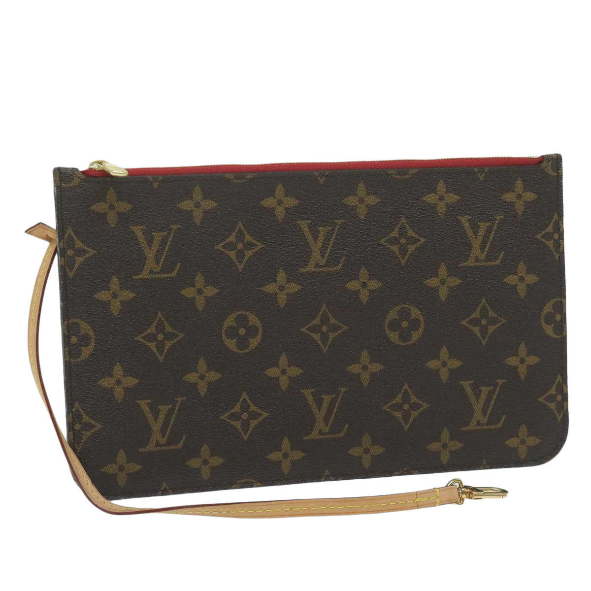 LOUIS VUITTON Monogram Neverfull MM Pouch Accessory Pouch LV Auth am5581