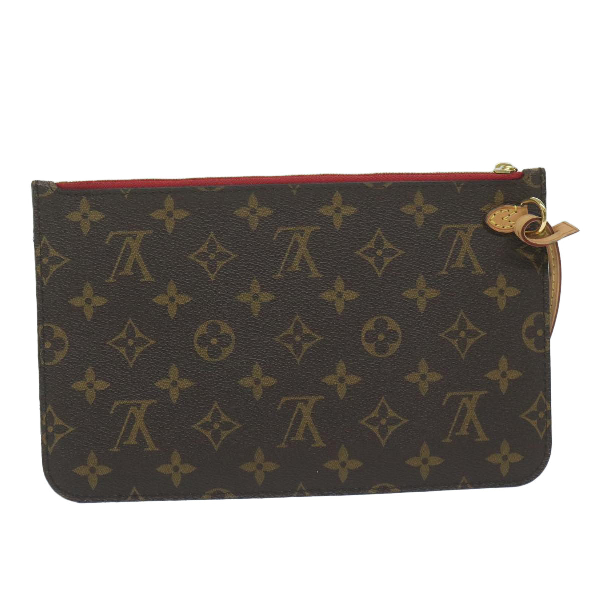 LOUIS VUITTON Monogram Neverfull MM Pouch Accessory Pouch LV Auth am5581