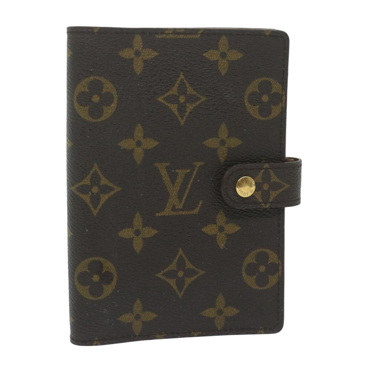 LOUIS VUITTON Monogram Agenda PM Day Planner Cover R20005 LV Auth am5610