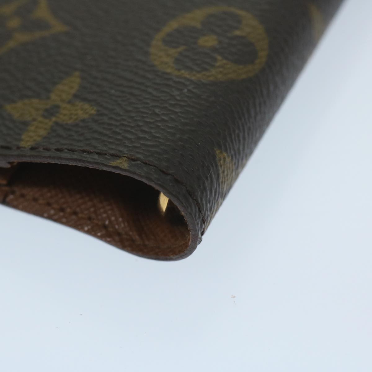 LOUIS VUITTON Monogram Agenda PM Day Planner Cover R20005 LV Auth am5610