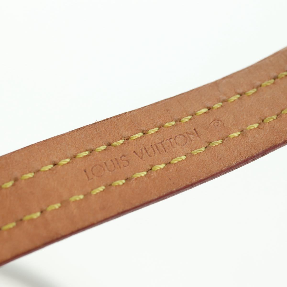 LOUIS VUITTON Monogram Less Baxter MM Dog Leash M58056 LV Auth am5613