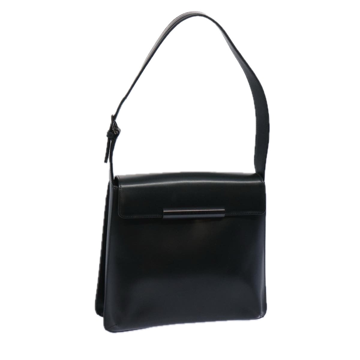 GIVENCHY Shoulder Bag Leather Black Auth am5639