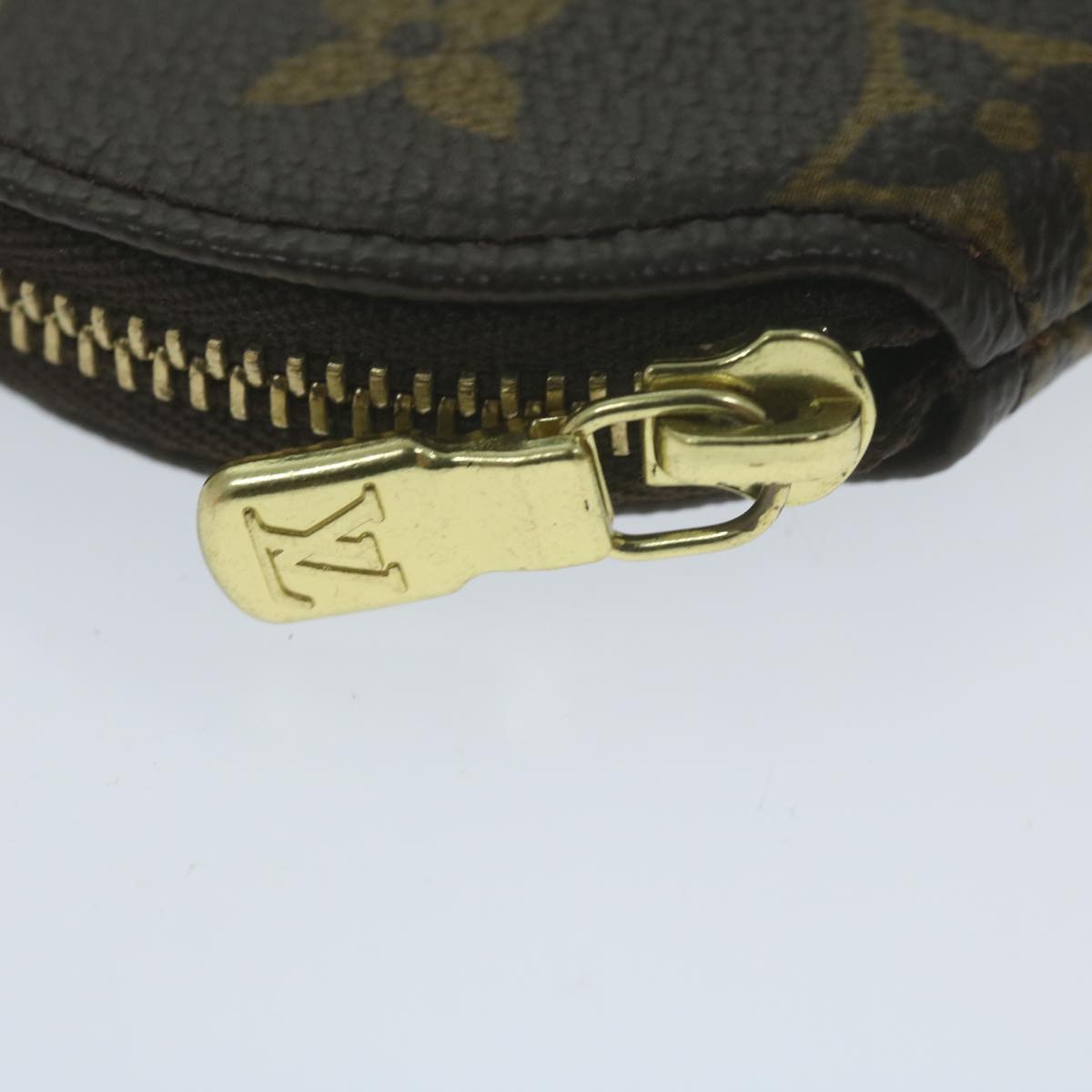 LOUIS VUITTON Monogram Porte Monnaie Rond Coin Purse M61926 LV Auth am5673