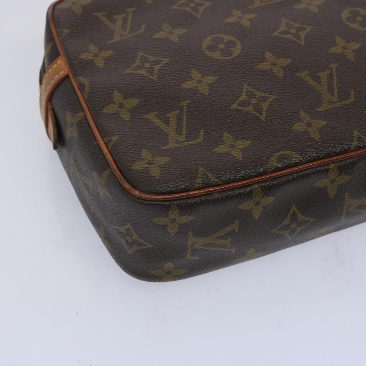 LOUIS VUITTON Monogram Compiegne 23 Clutch Bag M51847 LV Auth am5679