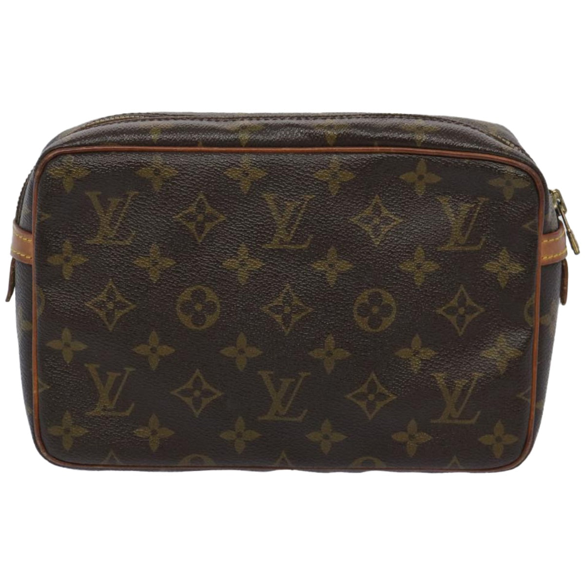 LOUIS VUITTON Monogram Compiegne 23 Clutch Bag M51847 LV Auth am5679