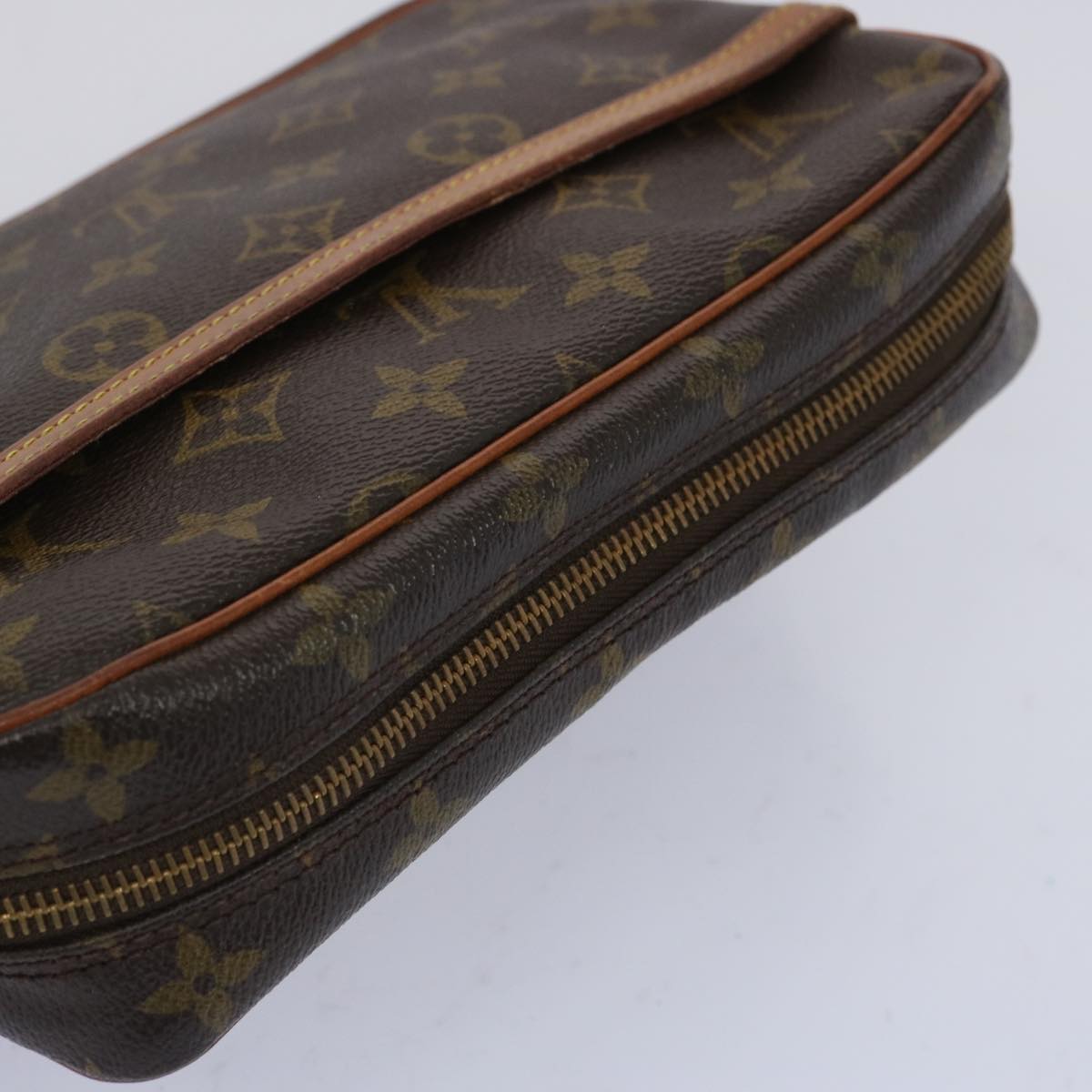 LOUIS VUITTON Monogram Compiegne 23 Clutch Bag M51847 LV Auth am5679