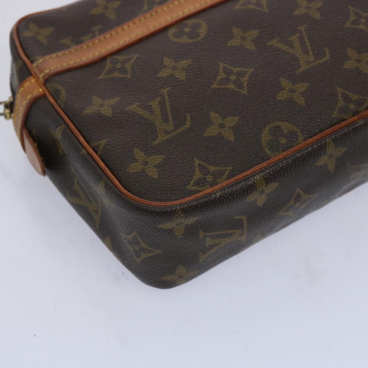 LOUIS VUITTON Monogram Compiegne 23 Clutch Bag M51847 LV Auth am5679