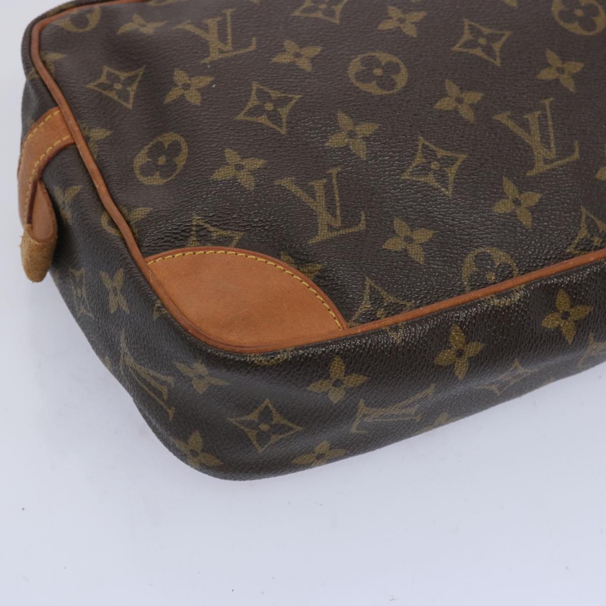 LOUIS VUITTON Monogram Compiegne 28 Clutch Bag M51845 LV Auth am5680