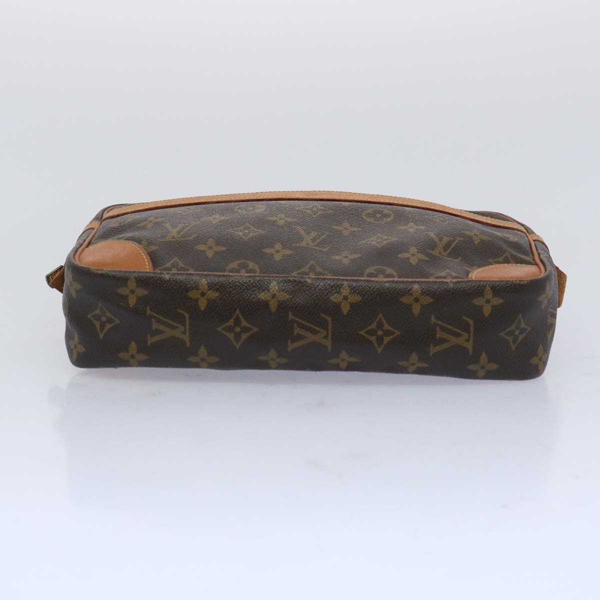 LOUIS VUITTON Monogram Compiegne 28 Clutch Bag M51845 LV Auth am5680