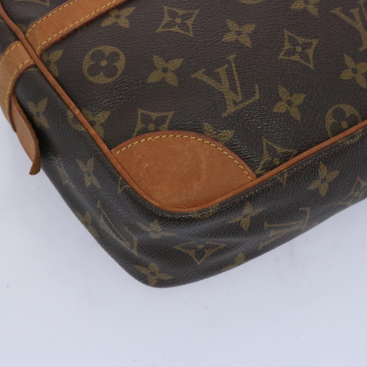 LOUIS VUITTON Monogram Compiegne 28 Clutch Bag M51845 LV Auth am5680