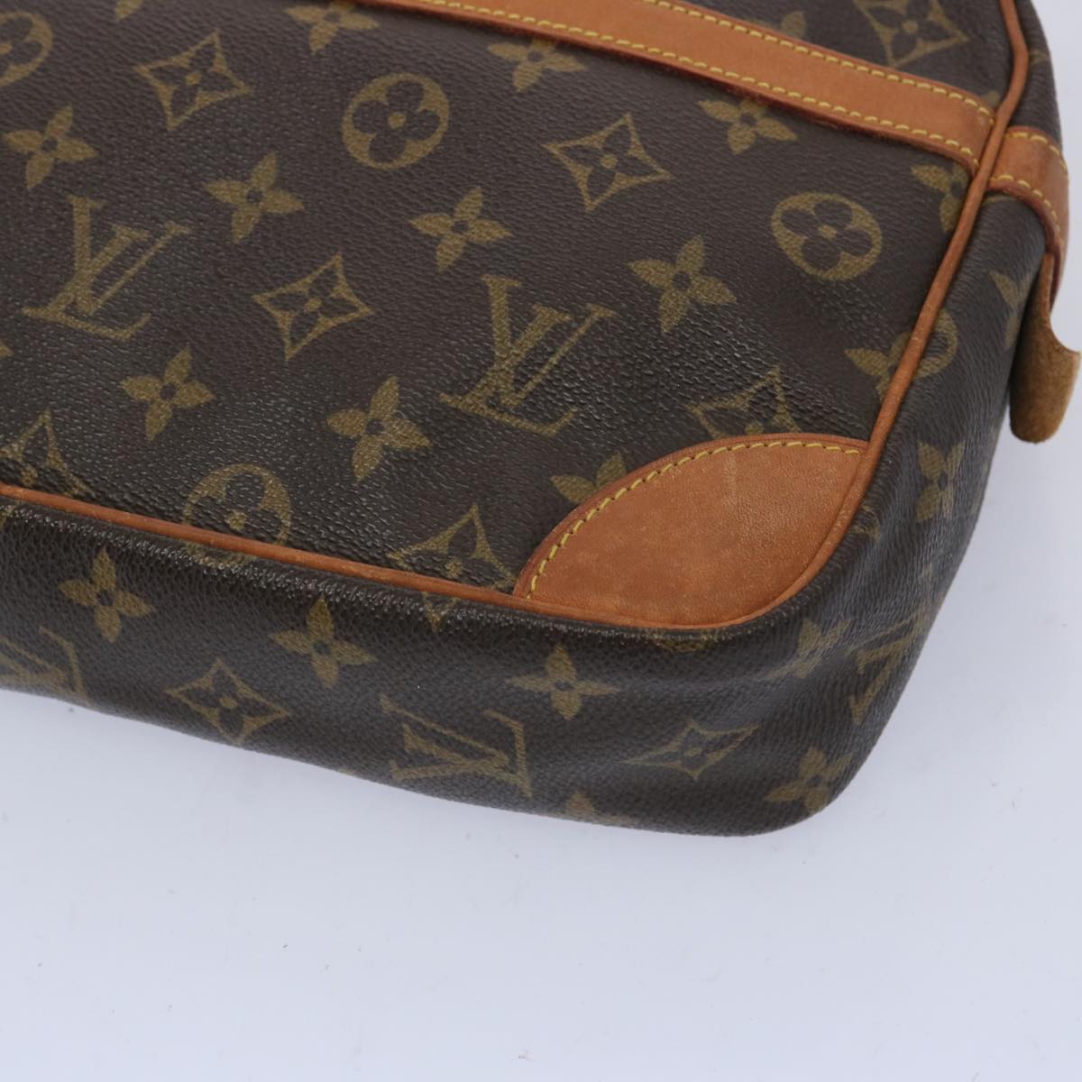 LOUIS VUITTON Monogram Compiegne 28 Clutch Bag M51845 LV Auth am5680