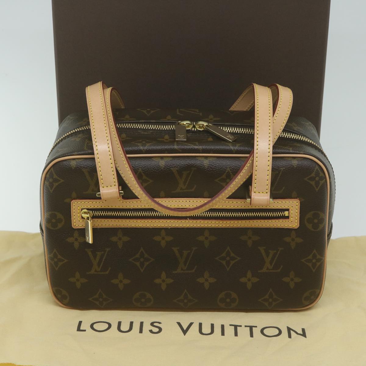 LOUIS VUITTON Monogram Cite MM Hand Bag M51182 LV Auth am5721A