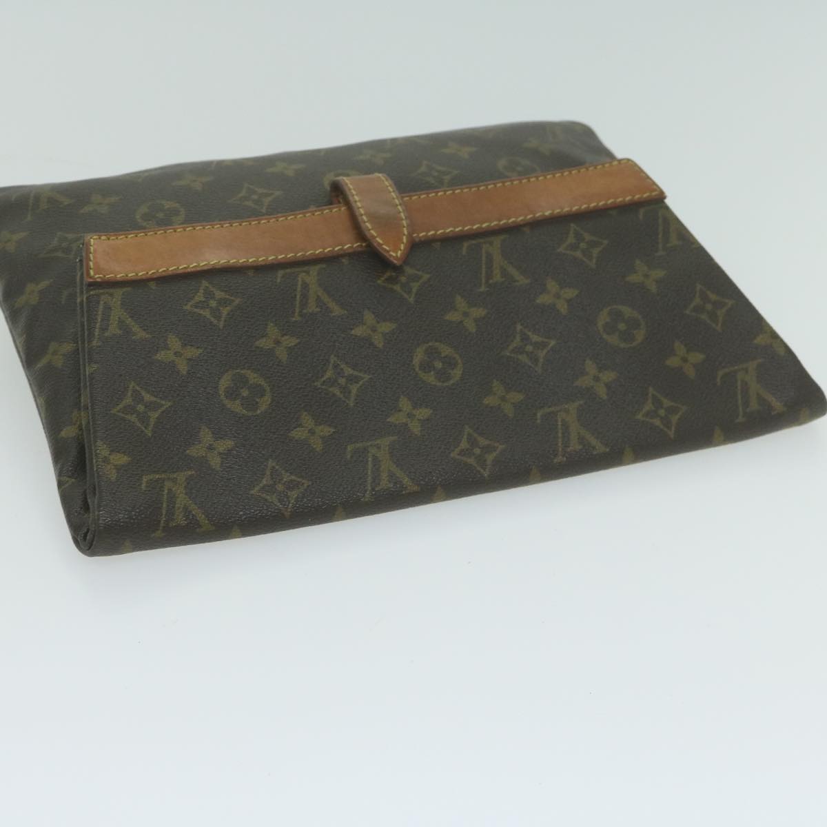 LOUIS VUITTON Monogram Pochette Priant Clutch Bag M51805 LV Auth am5733