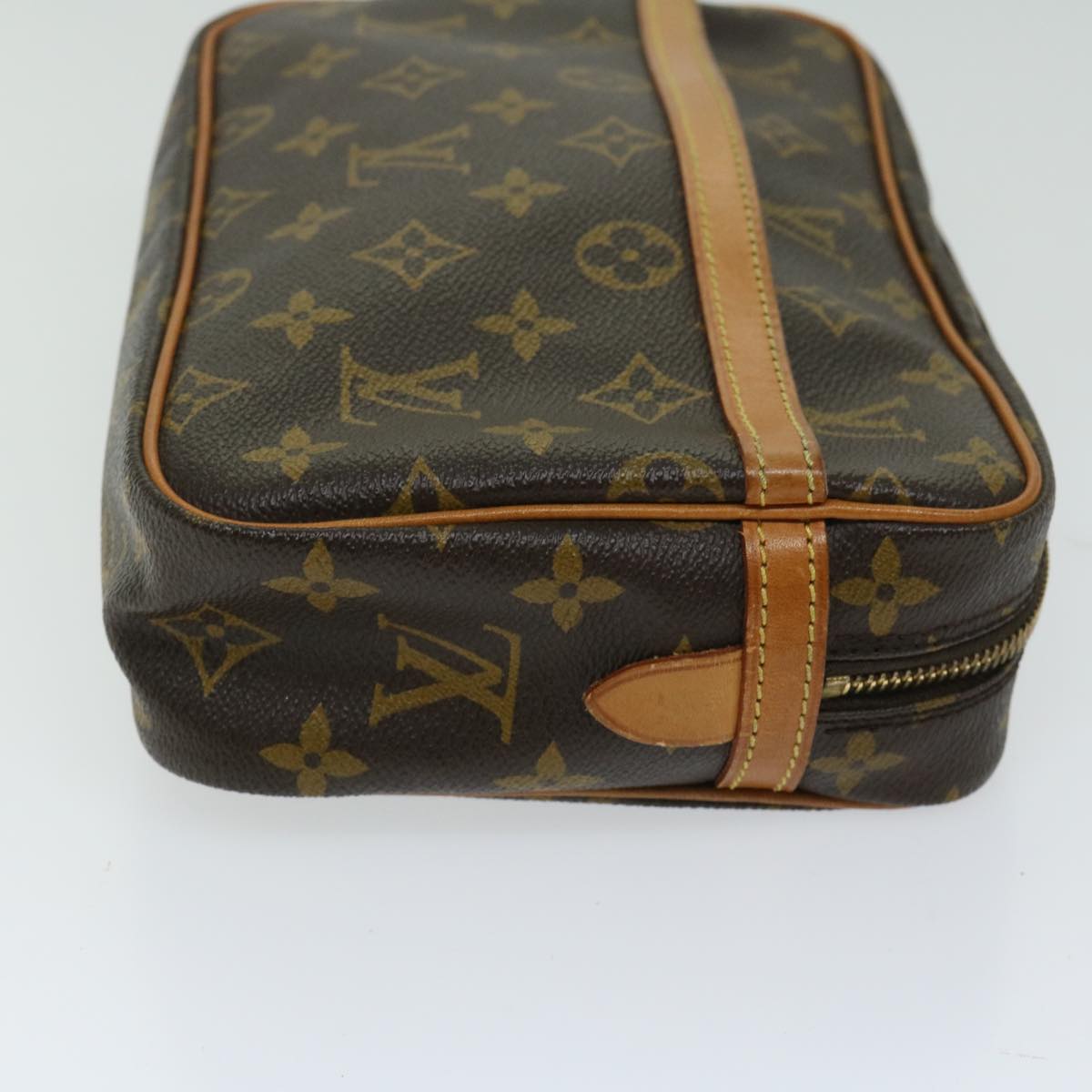 LOUIS VUITTON Monogram Compiegne 23 Clutch Bag M51847 LV Auth am5734