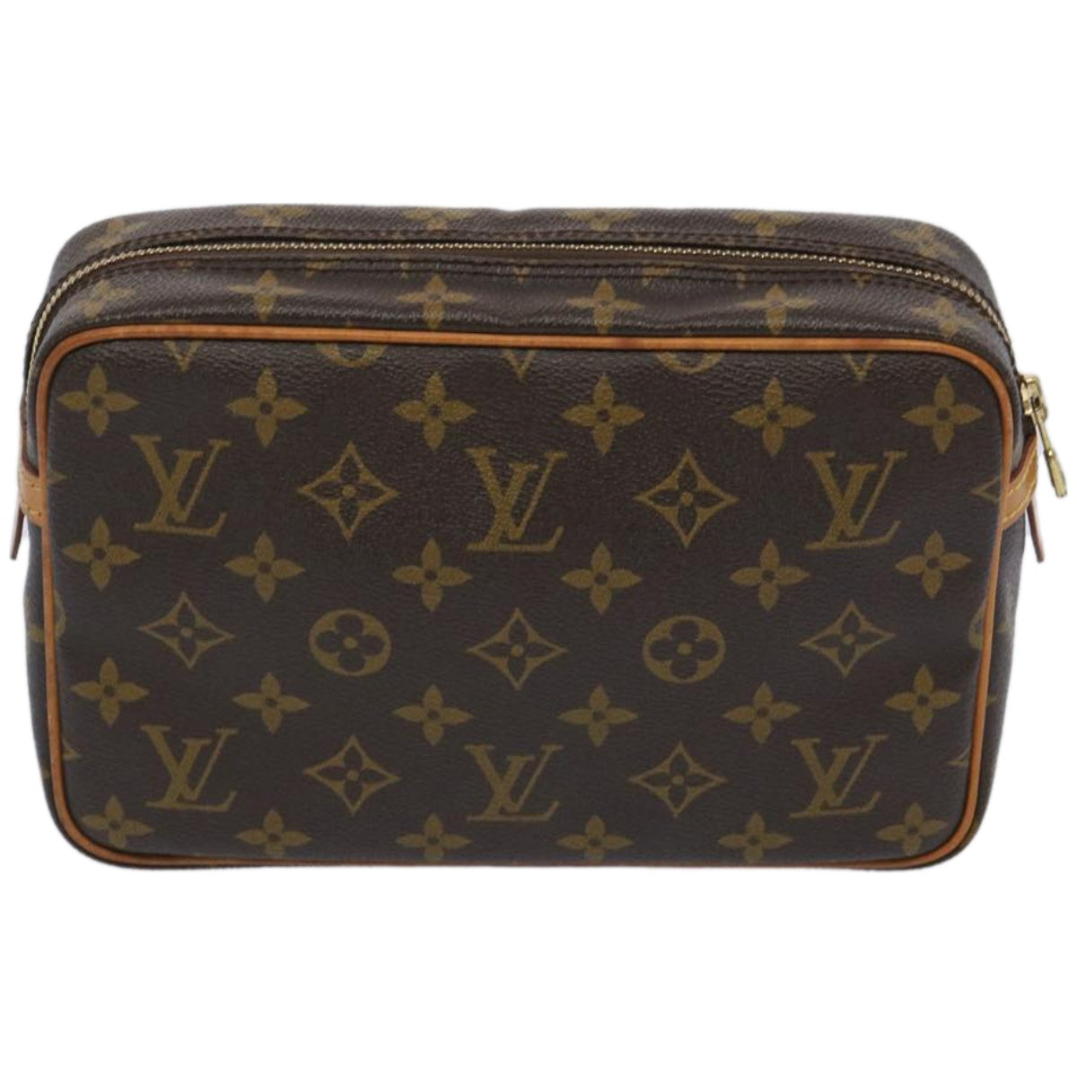 LOUIS VUITTON Monogram Compiegne 23 Clutch Bag M51847 LV Auth am5755