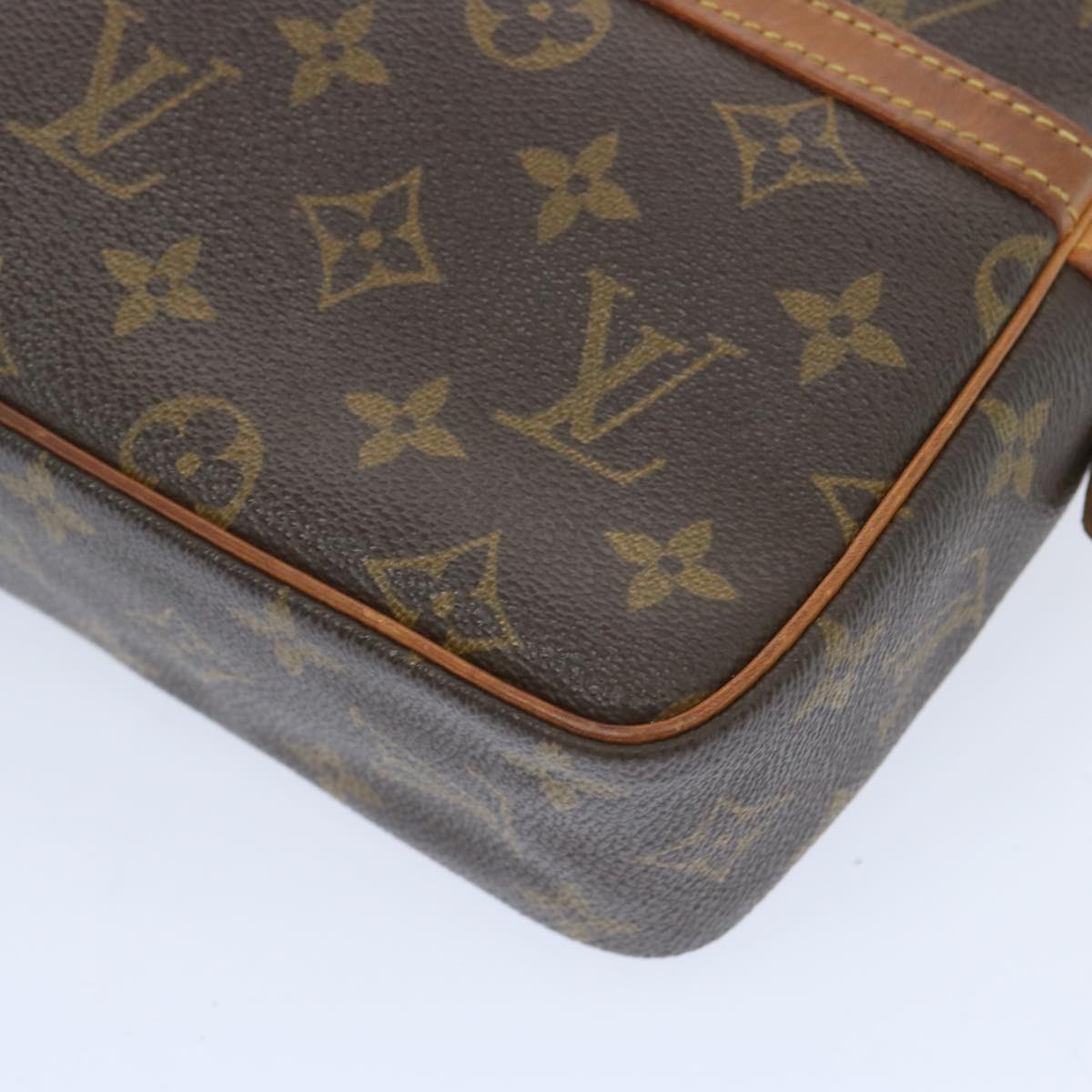 LOUIS VUITTON Monogram Compiegne 23 Clutch Bag M51847 LV Auth am5794