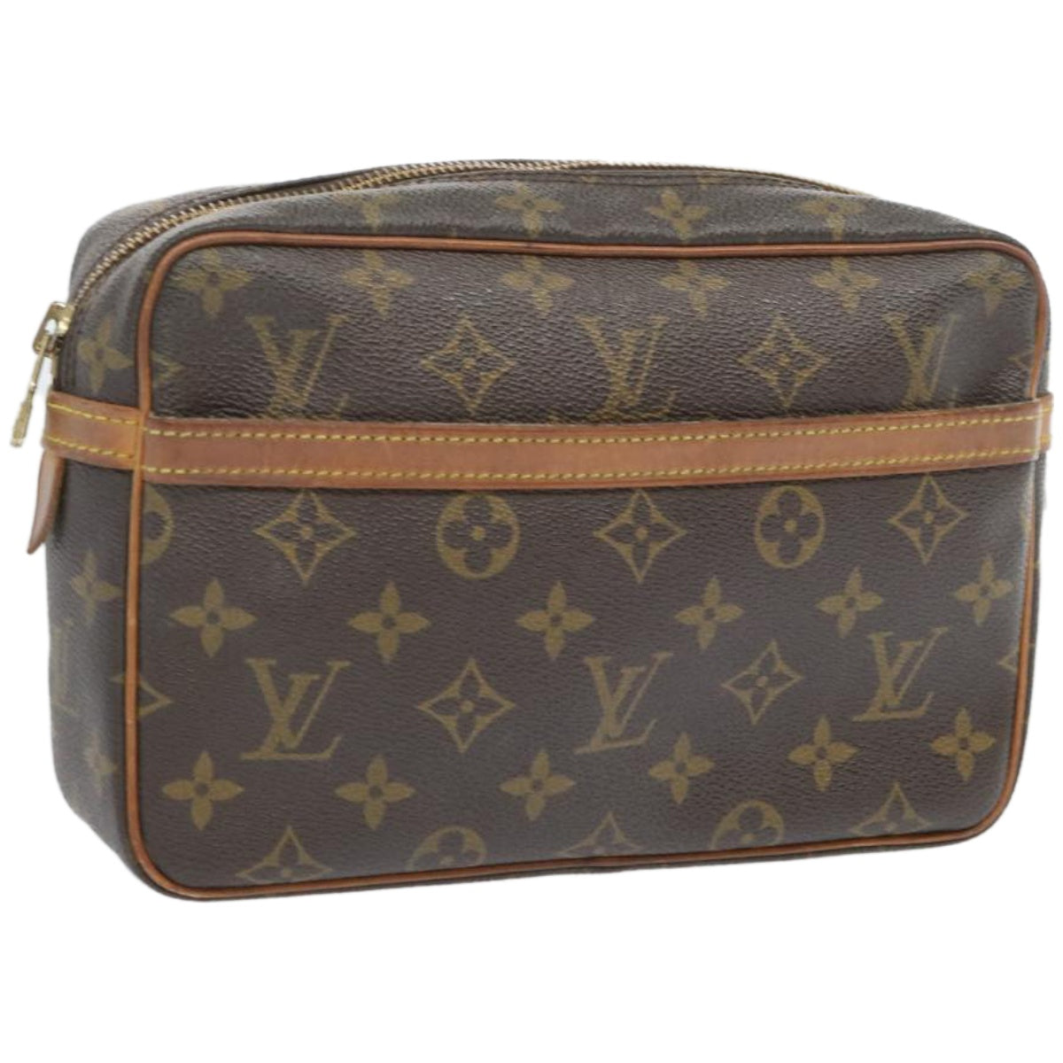 LOUIS VUITTON Monogram Compiegne 23 Clutch Bag M51847 LV Auth am5794