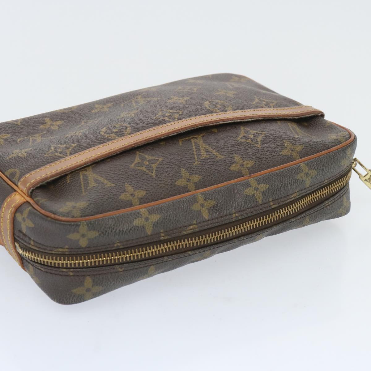 LOUIS VUITTON Monogram Compiegne 23 Clutch Bag M51847 LV Auth am5794