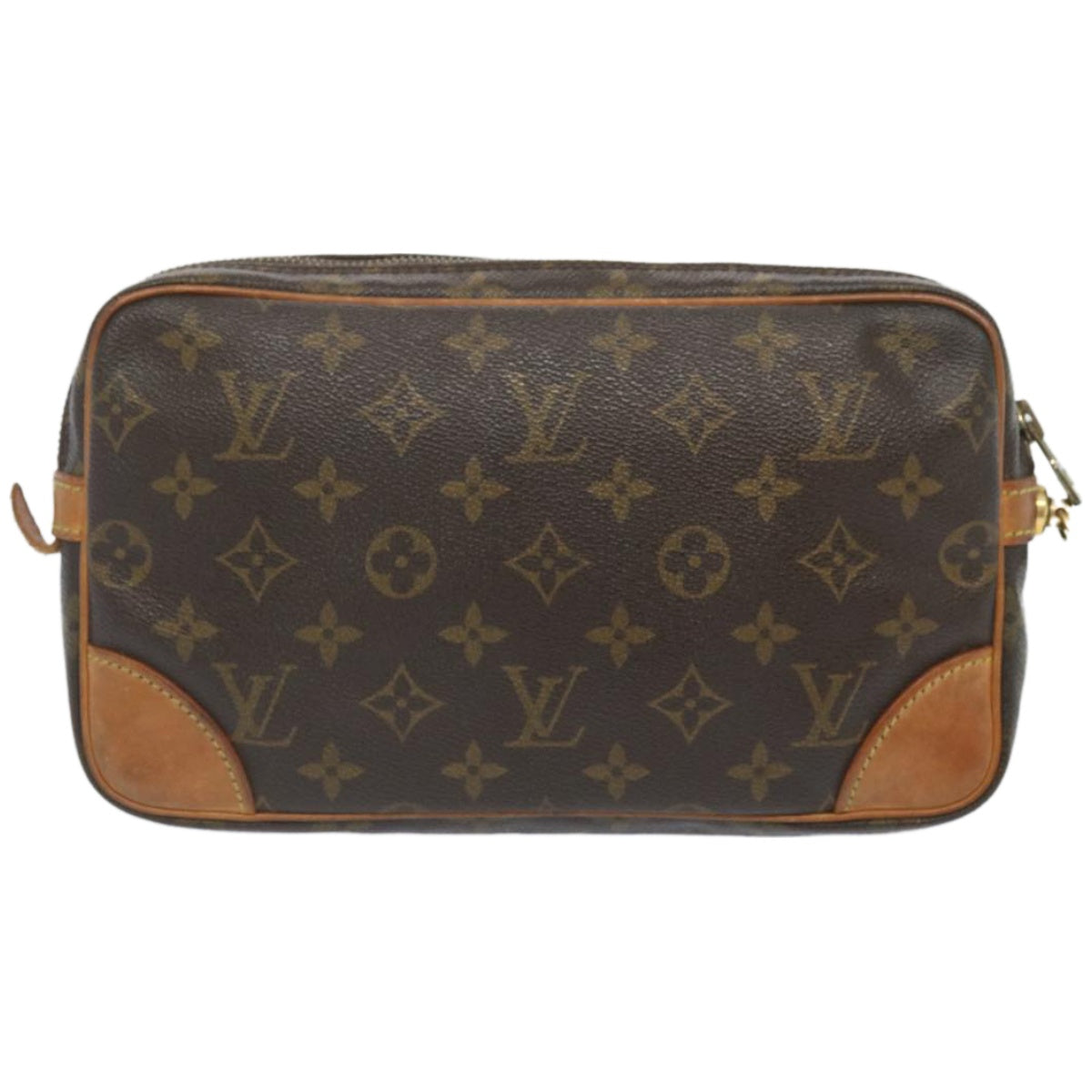 LOUIS VUITTON Monogram Marly Dragonne GM Clutch Bag M51825 LV Auth am5801