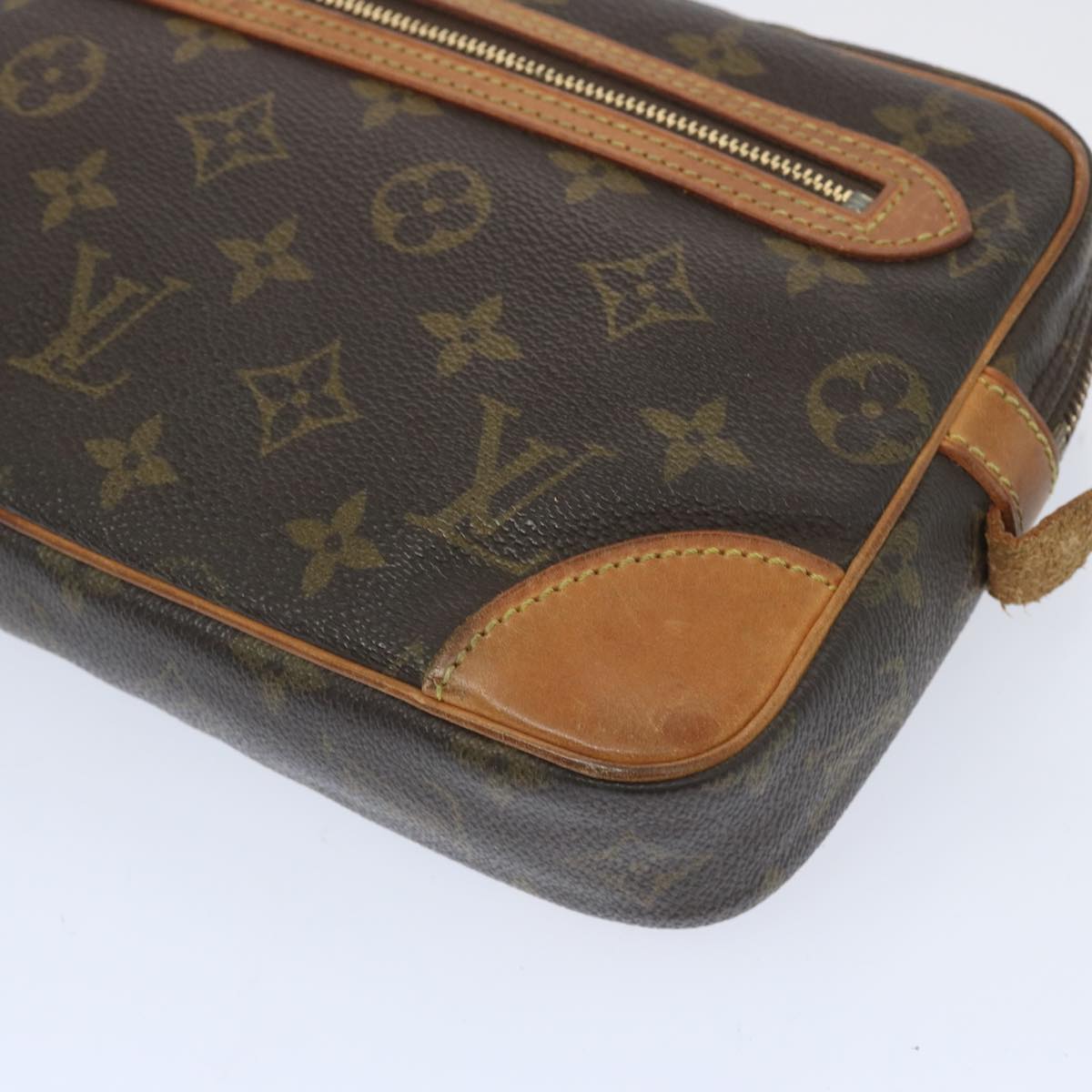 LOUIS VUITTON Monogram Marly Dragonne GM Clutch Bag M51825 LV Auth am5801