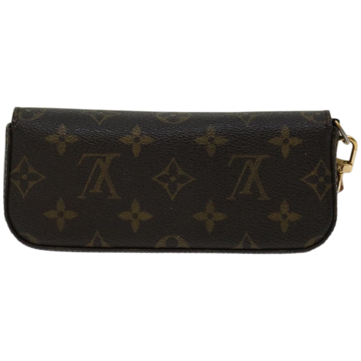 LOUIS VUITTON Monogram Pochette lagoon Glasses Case M60008 LV Auth am5810