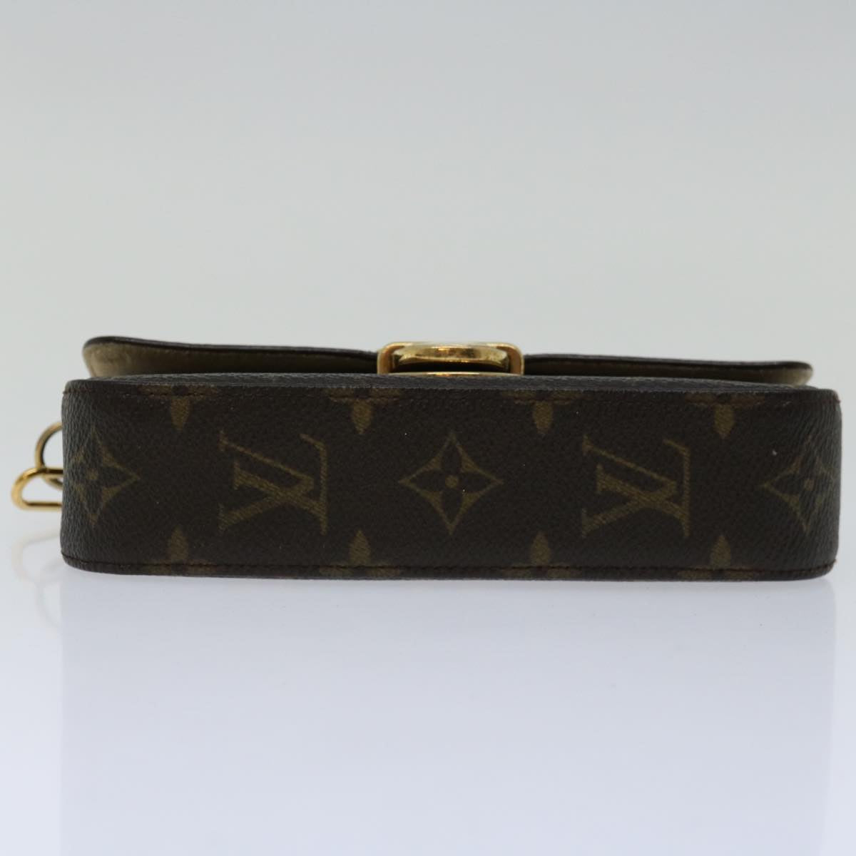 LOUIS VUITTON Monogram Pochette lagoon Glasses Case M60008 LV Auth am5810