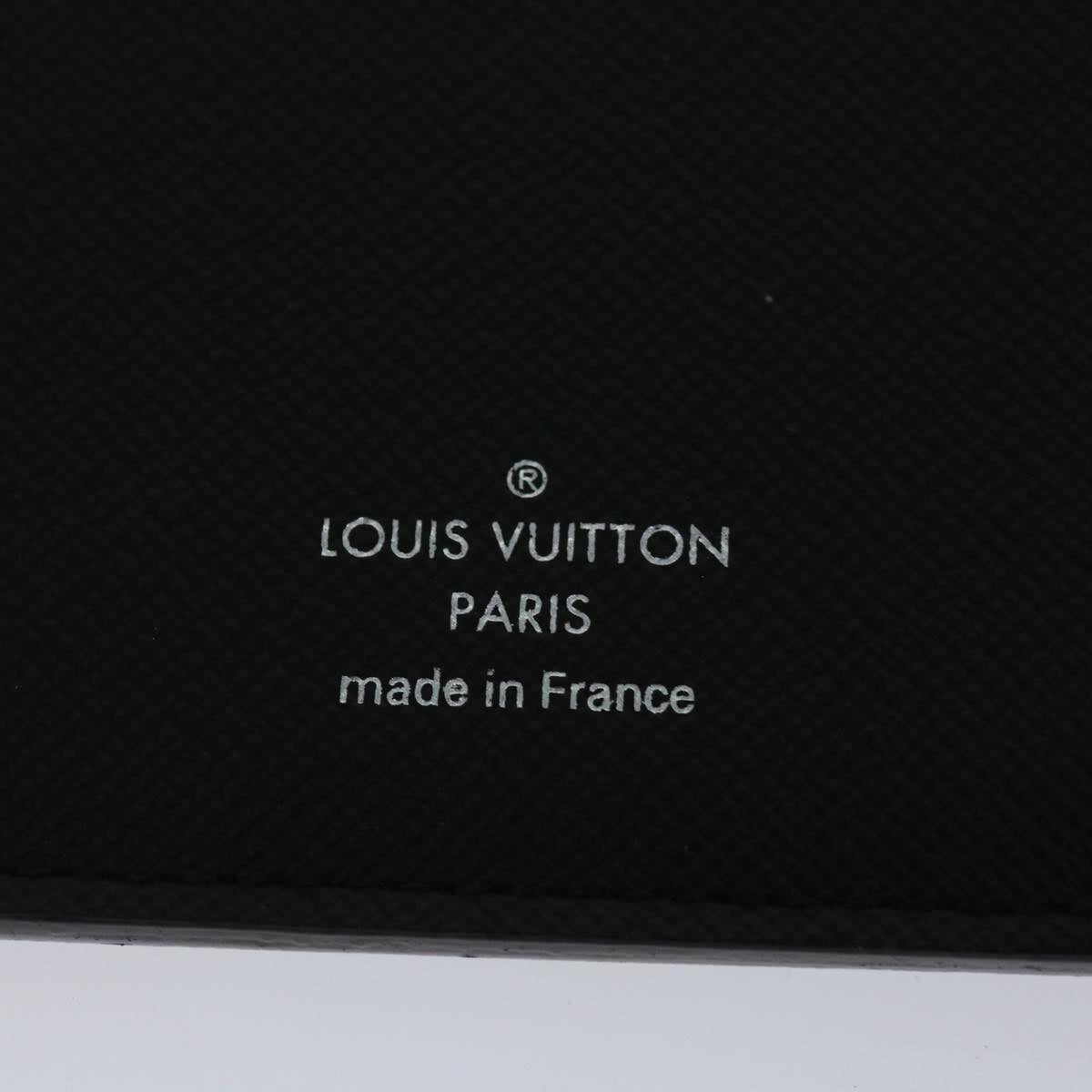 LOUIS VUITTON Damier Graphite Agenda Bureau Note Cover R20974 LV Auth am5826