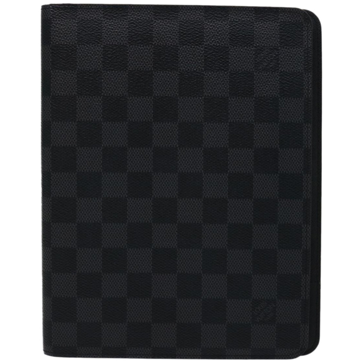 LOUIS VUITTON Damier Graphite Agenda Bureau Note Cover R20974 LV Auth am5826