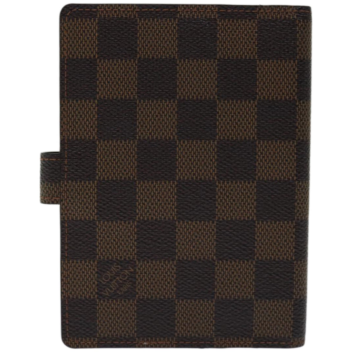 LOUIS VUITTON Damier Ebene Agenda PM Day Planner Cover R20700 LV Auth am5828